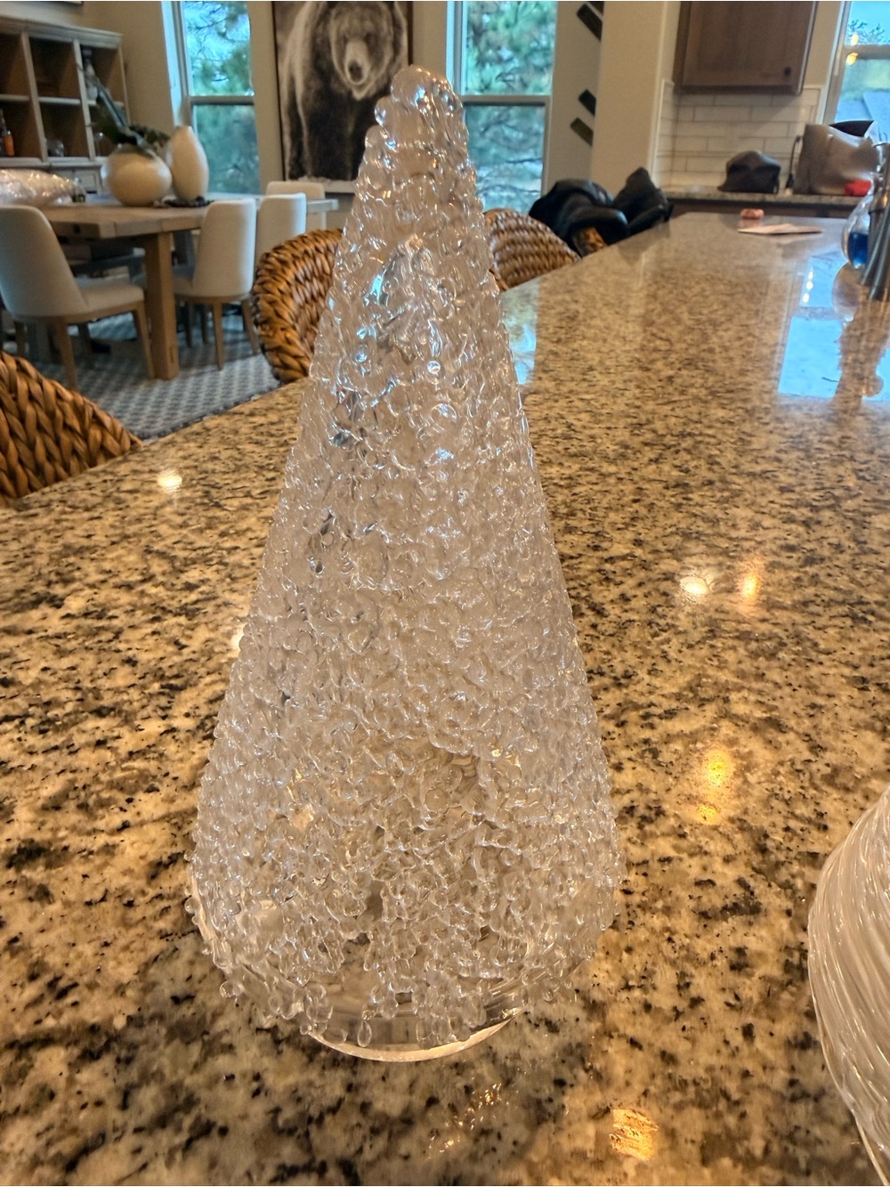Simon Pearce 8” Conical Tree